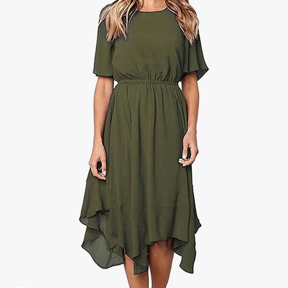 Amazon Dresses Amazon Green Dress Brand New Poshmark